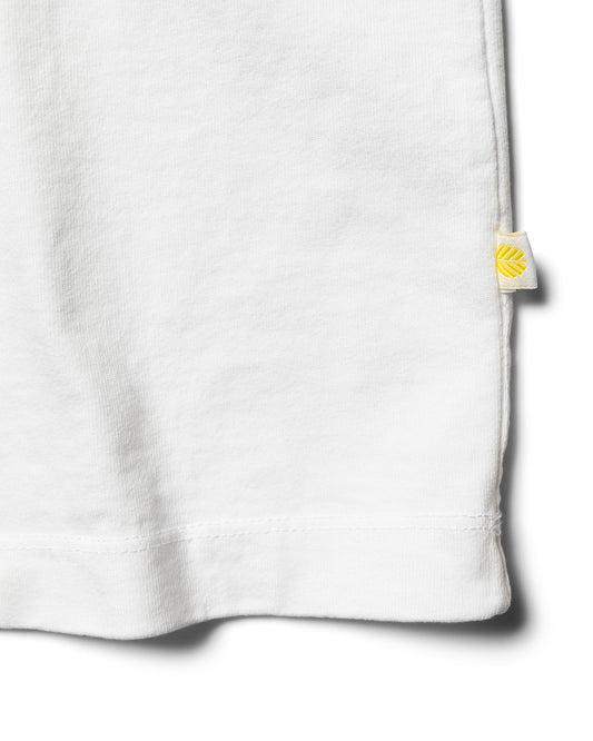 Behind The Pines Organic Heavy Tee Bianco