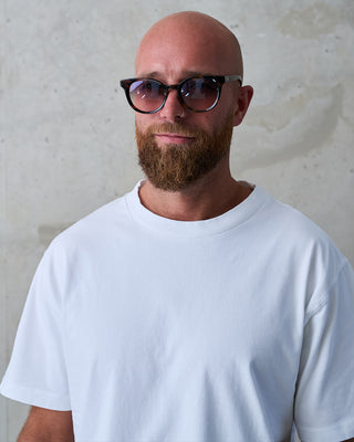 Behind The Pines Organic Heavy Tee Bianco