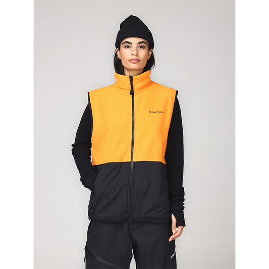 Beyond Medals Fleece Vest Orange