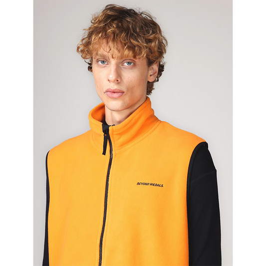 Beyond Medals Fleece Vest Orange