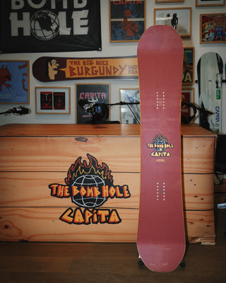 Capita The Big Nice Burgundy Snowboard