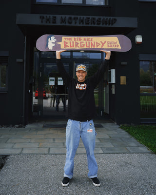 Capita The Big Nice Burgundy Snowboard