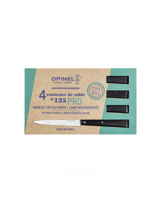 Opinel Box of 4 Steak Knives N°125 Pro