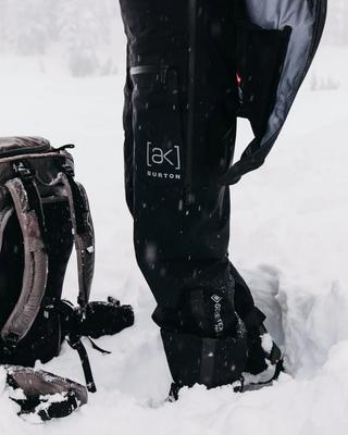 Burton Women's Burton AK Tusk GORE-TEX PRO 3L Bib Pants True Black