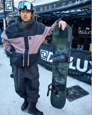 Capita The Matriarch 2027 Snowboard lifestyle shot at hochfugen demo