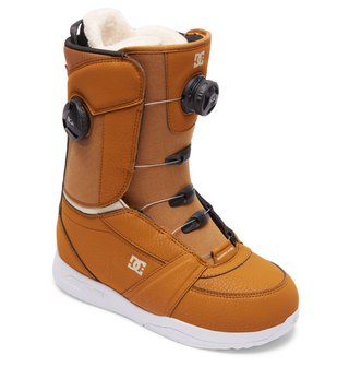 DC Womens Lotus Choco Brown / Off White Snowboard Boots