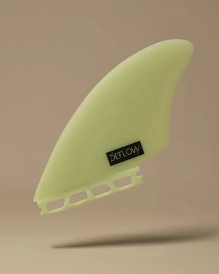 Deflow Keel Twin Fin Full Tab Cream