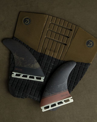 Deflow Supra Thruster Full Tab Black / Ochre