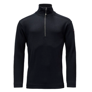 Devold Blaatrøie Sweater Zip Neck Deep Marine