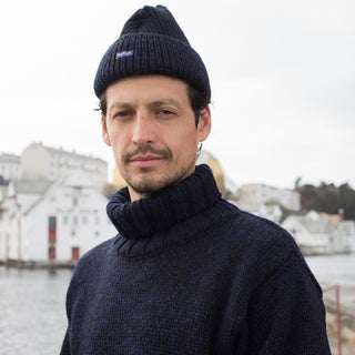 Devold Nansen Sweater High Neck Navy