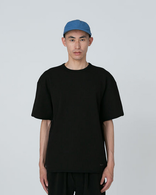 Snow Peak Dry Waffle T-Shirt Black