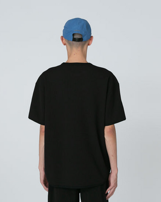 Snow Peak Dry Waffle T-Shirt Black
