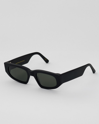 Monokel Eclipse Matt Black / Green Solid Lens