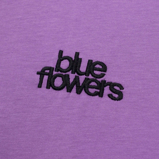 Blue Flowers Evolution T-Shirt Summer Lilac