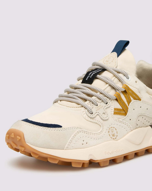 Flower Mountain Yamano 3 Uni U.W. Suede Nylon Ecru / Light Brown
