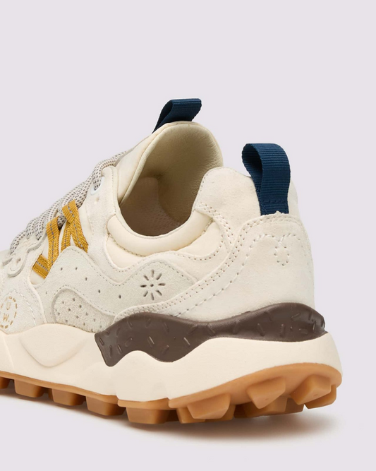 Flower Mountain Yamano 3 Uni U.W. Suede Nylon Ecru / Light Brown
