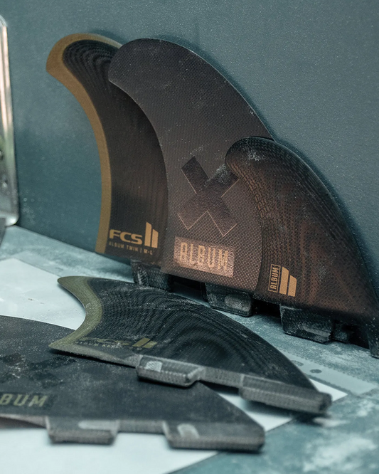 FCS II Album Twin Keel Performance Glass Twin Fins