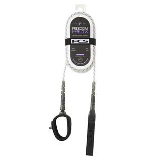 FCS Freedom Helix All Round Leash Natural / Black