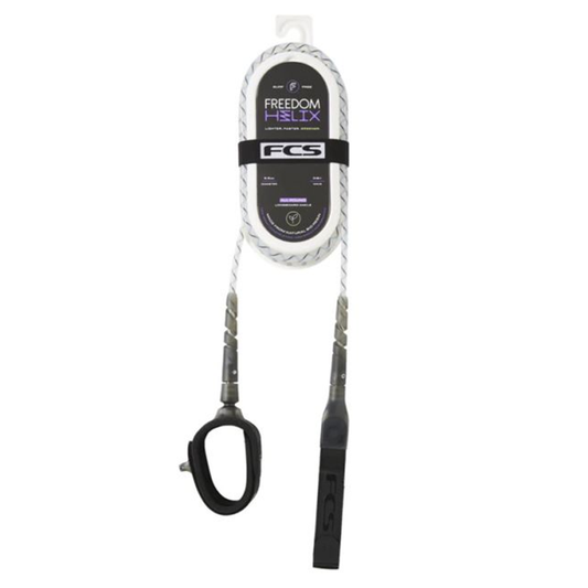 FCS Freedom Helix All Round Leash Natural / Black