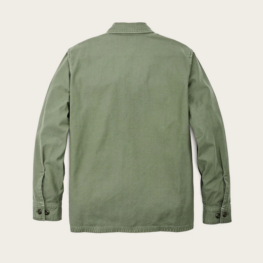 Filson Field Jac-Shirt Washed Fatigue Green