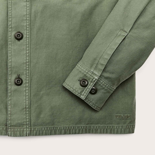Filson Field Jac-Shirt Washed Fatigue Green