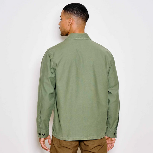 Filson Field Jac-Shirt Washed Fatigue Green