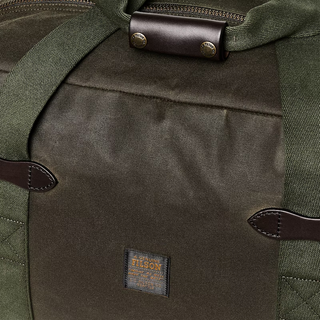 Filson Tin Cloth Medium Duffel Bag Otter Green