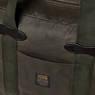 Filson Tin Cloth Tote Bag Otter Green