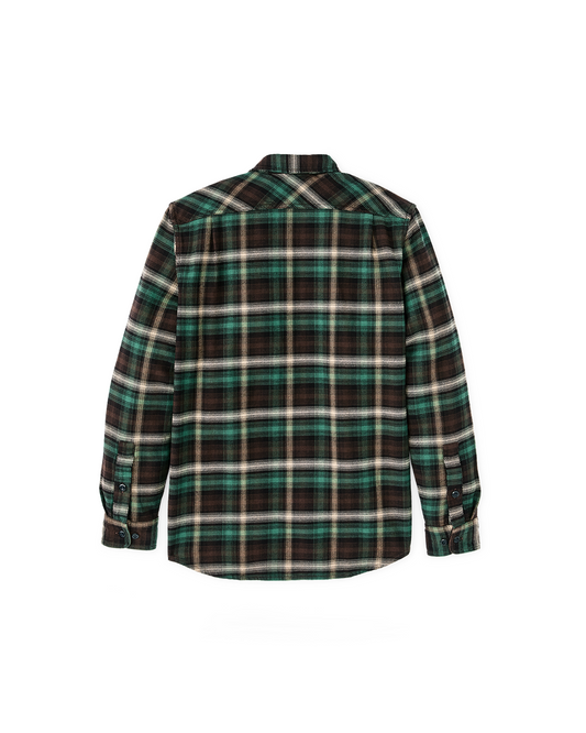 Filson Vintage Flannel Work Shirt Brown / Cream / Multi