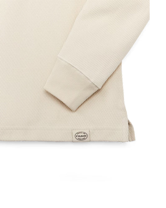 Filson Waffle Knit Thermal Crewneck Sand