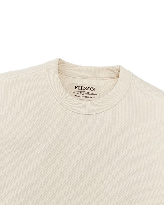 Filson Waffle Knit Thermal Crewneck Sand