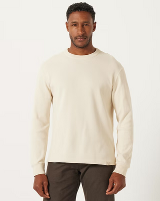 Filson Waffle Knit Thermal Crewneck Sand