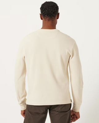 Filson Waffle Knit Thermal Crewneck Sand