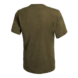 Florence Marine X Airtex Short Sleeve Shirt Heather Burnt Olive