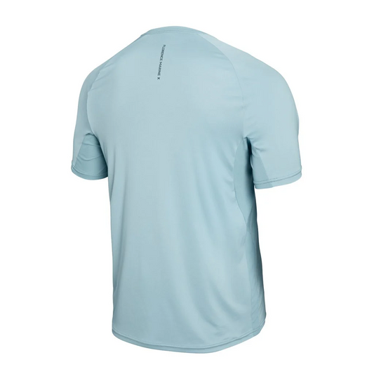 Florence Marine X Sun Pro Short Sleeve UPF Shirt Steel Blue