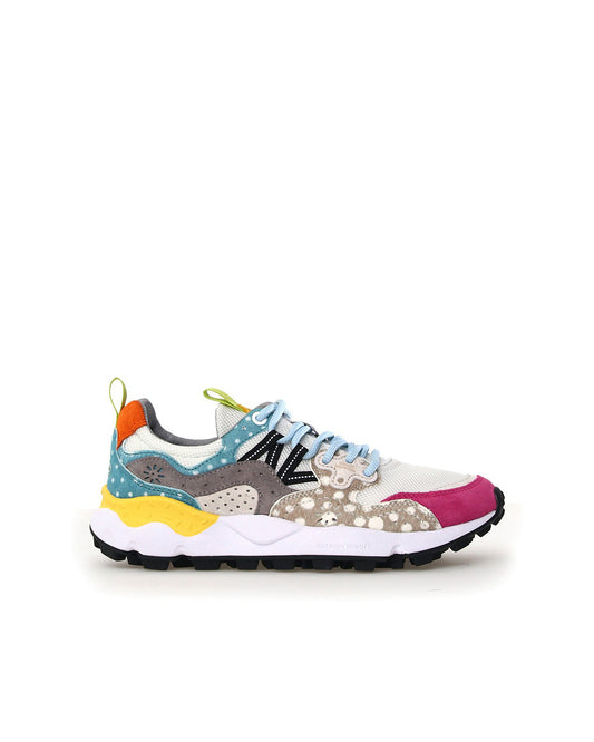 Flower Mountain Yamano 3 Women's Hiking Sneakers Red White