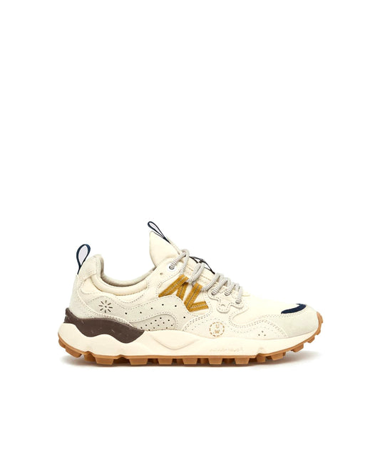 Flower Mountain Yamano 3 Uni U.W. Suede Nylon Ecru / Light Brown
