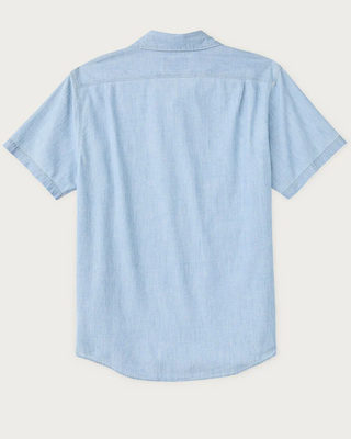 Filson Short Sleeve Chambray Shirt Light Blue