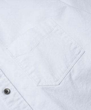 Frizmworks Washed Denim Work Shirt White