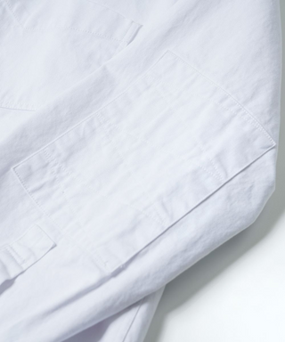 Frizmworks Washed Denim Work Shirt White