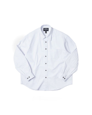 Frizmworks Washed Denim Work Shirt White