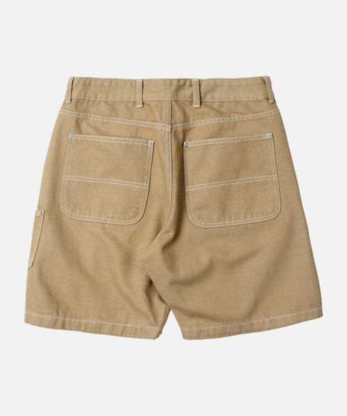 Frizmworks Work Tool Denim Half Pants Beige