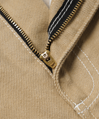 Frizmworks Work Tool Denim Half Pants Beige