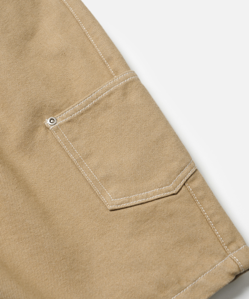 Frizmworks Work Tool Denim Half Pants Beige