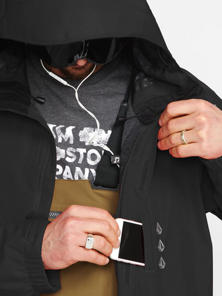 Volcom Dua Ins Gore Jacket Black