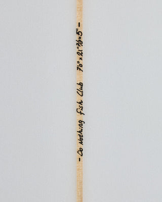 Gliding Dutchman x Behind The Pines FIsh Club Fish Surfboard