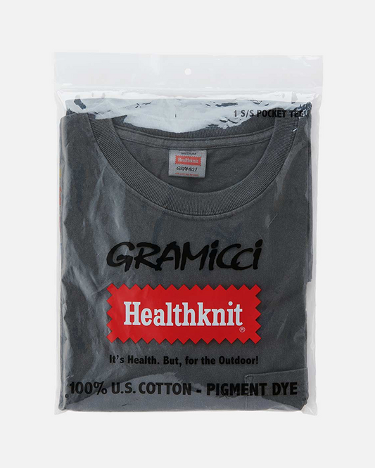 Gramicci Healthknit S/S Pocket Tee Pigment Black
