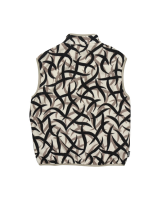 Gramicci Reversible Fleece Vest Tribal Snow