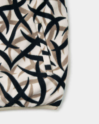 Gramicci Reversible Fleece Vest Tribal Snow