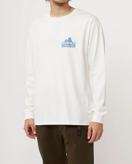 Gramicci Stone Masters L/S Tee White